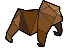 paper voice, oragami, web, graphic, logo, branding, design, ux, ui, newcastle upon tyne, gorilla